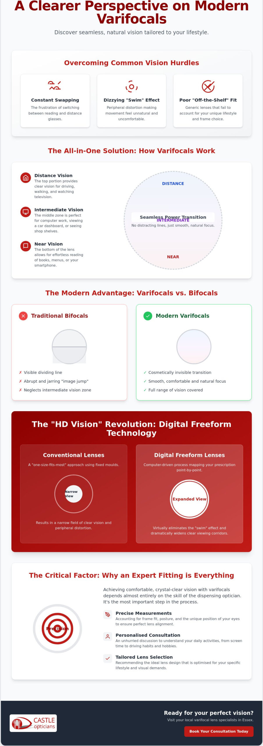 Varifocal Lens Specialists in Essex: A Guide to Seamless Vision