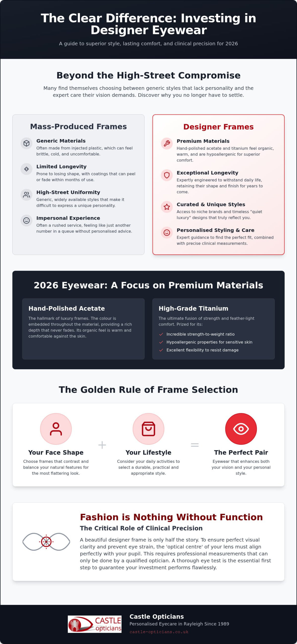Designer Glasses in Rayleigh: Elevate Your Style in 2026